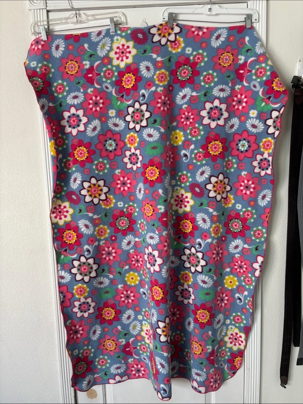 Patagonia Floral Fleece throw kids Blanket